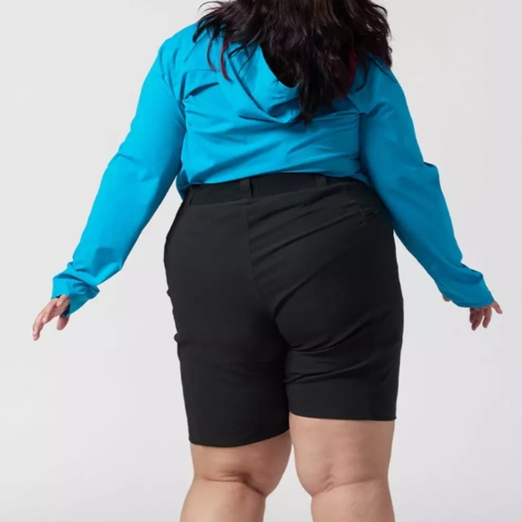 NWT Alpine Parrot Black Cypress Hiking Shorts sz 1X Outdoor Gorpcore - Picture 2 of 9